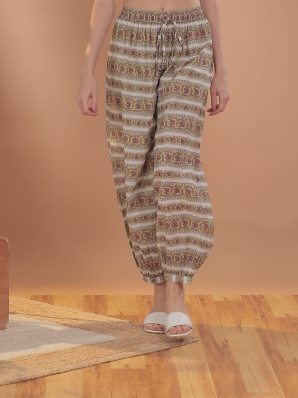 Multi Printed Cotton Salwar Pants