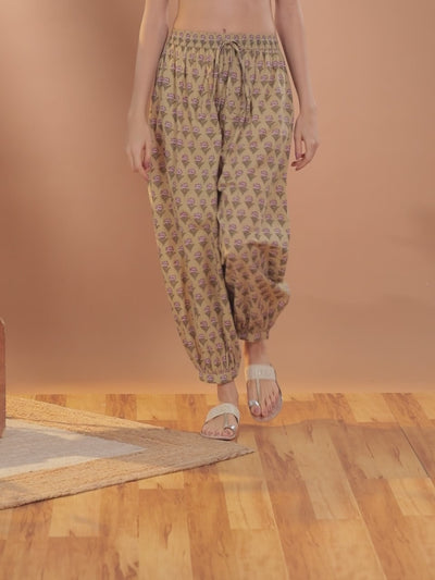 Multi Printed Cotton Salwar Pants
